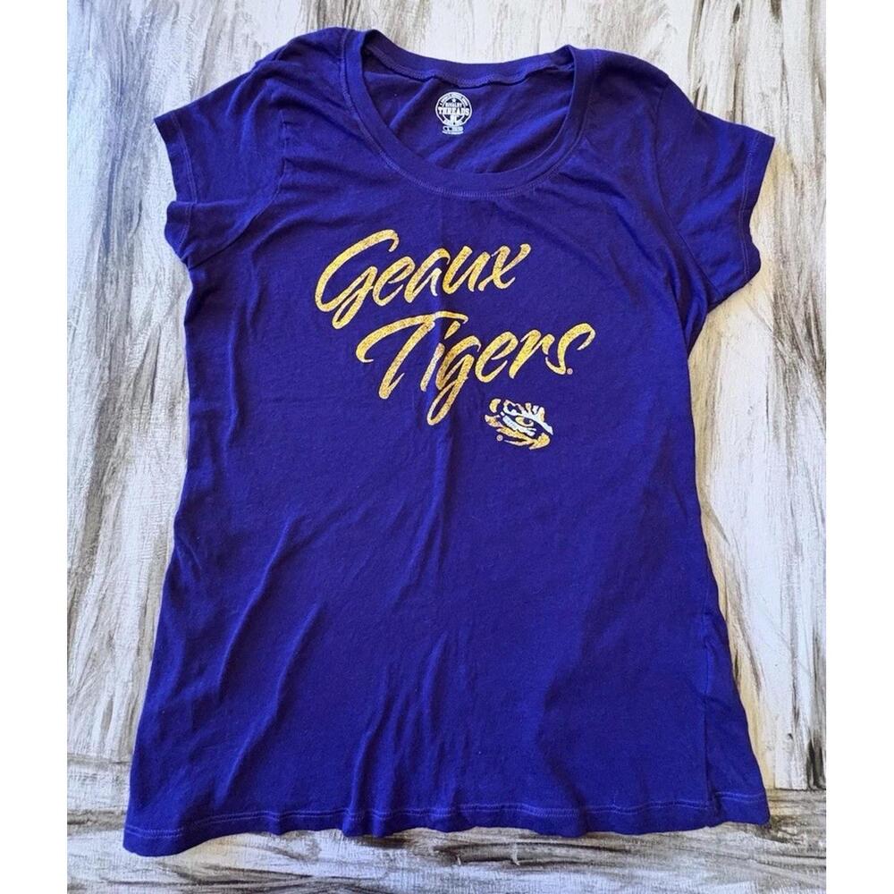 Rivalry Threads Women’s LSU GEAUX TIGERS TSHIRT Size Large 12/14